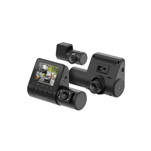 QHD Discreet Barrel Dash Camera with inbuilt GPS & Wi-Fi Dash Camera