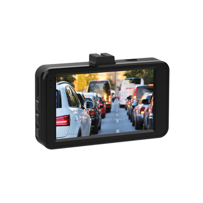 High-Definition Dash Camera with 3” LCD & Motion Detection