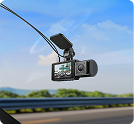 3-Channel DVR with 4K Front, 1080p In-Cabin Cameras and GPS